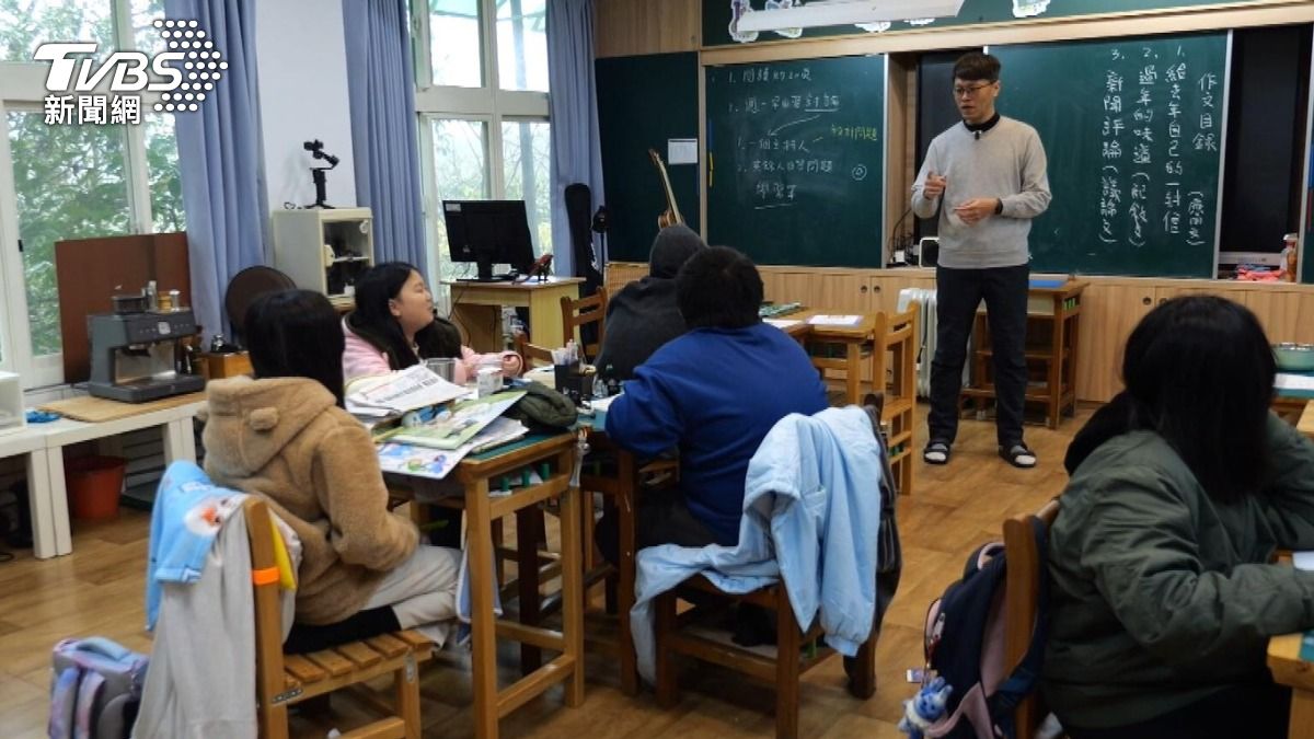 少子化衝擊偏鄉校園。(圖/TVBS)