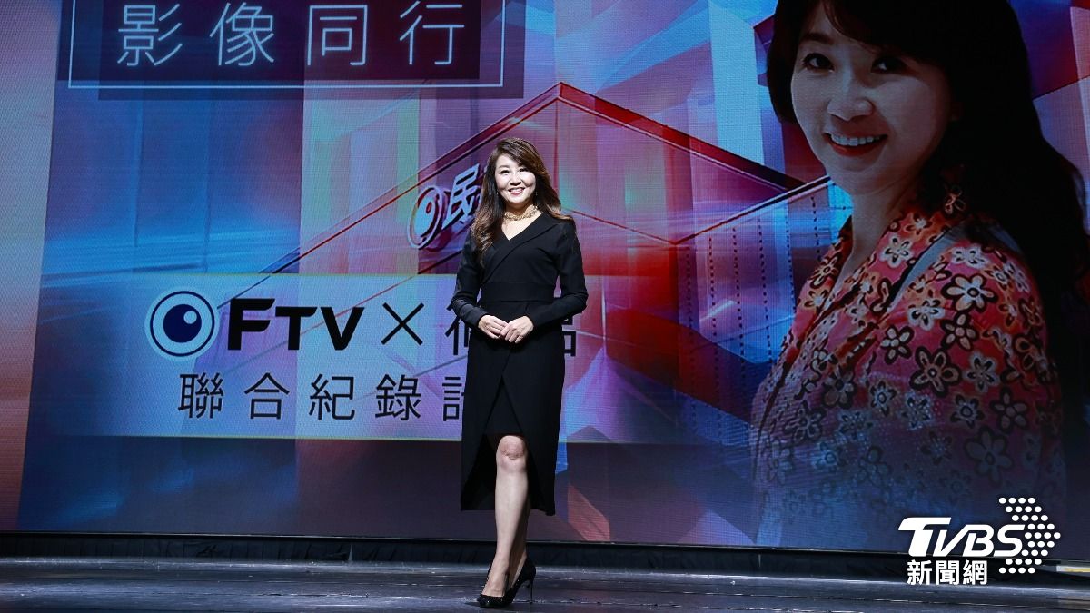 廖筱君出席《韌性之島 台灣紀實》。(圖/黃城碩攝)