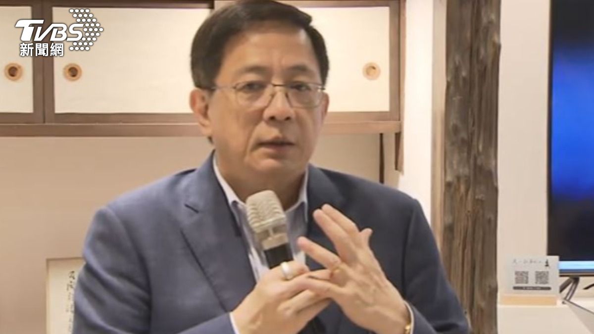 前台灣大學校長管中閔。(圖/TVBS)