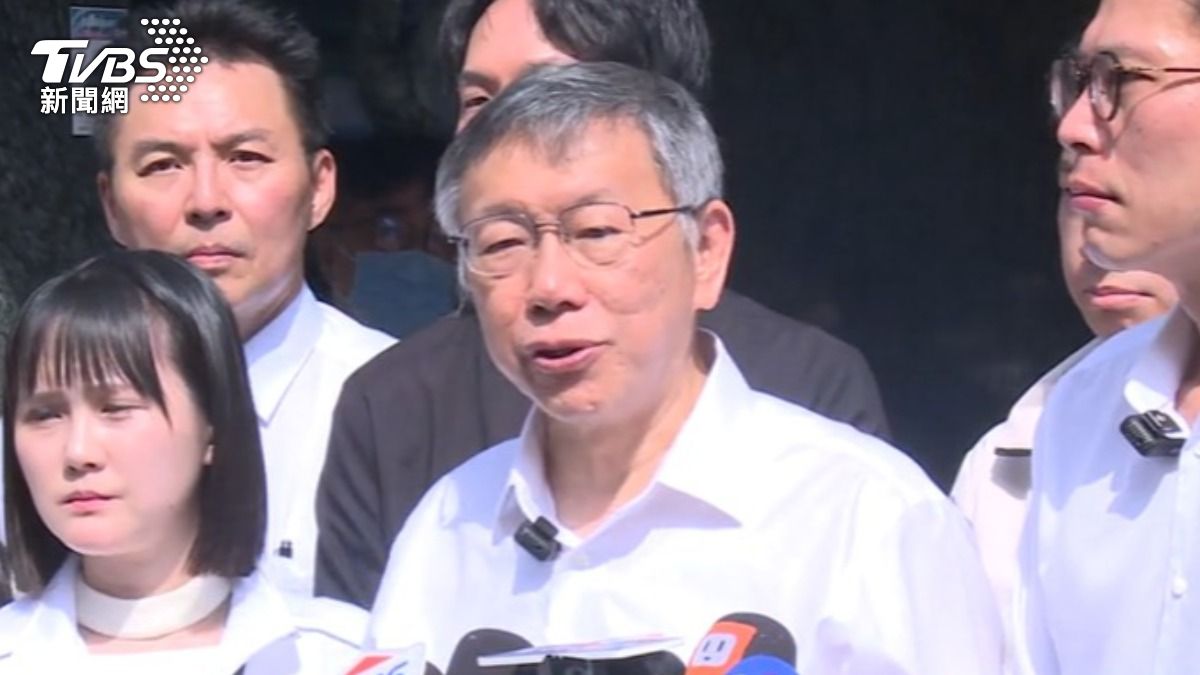 柯文哲怒嗆卓榮泰，若敢明講陸配禁參政就讓李貞秀下台。（圖／TVBS）