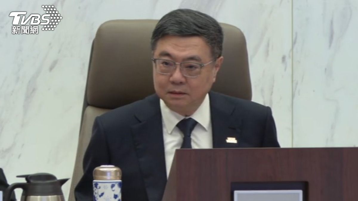 卓榮泰強勢回擊，下達封殺令要求各部會不得提供李貞秀任何資料。（圖／TVBS）