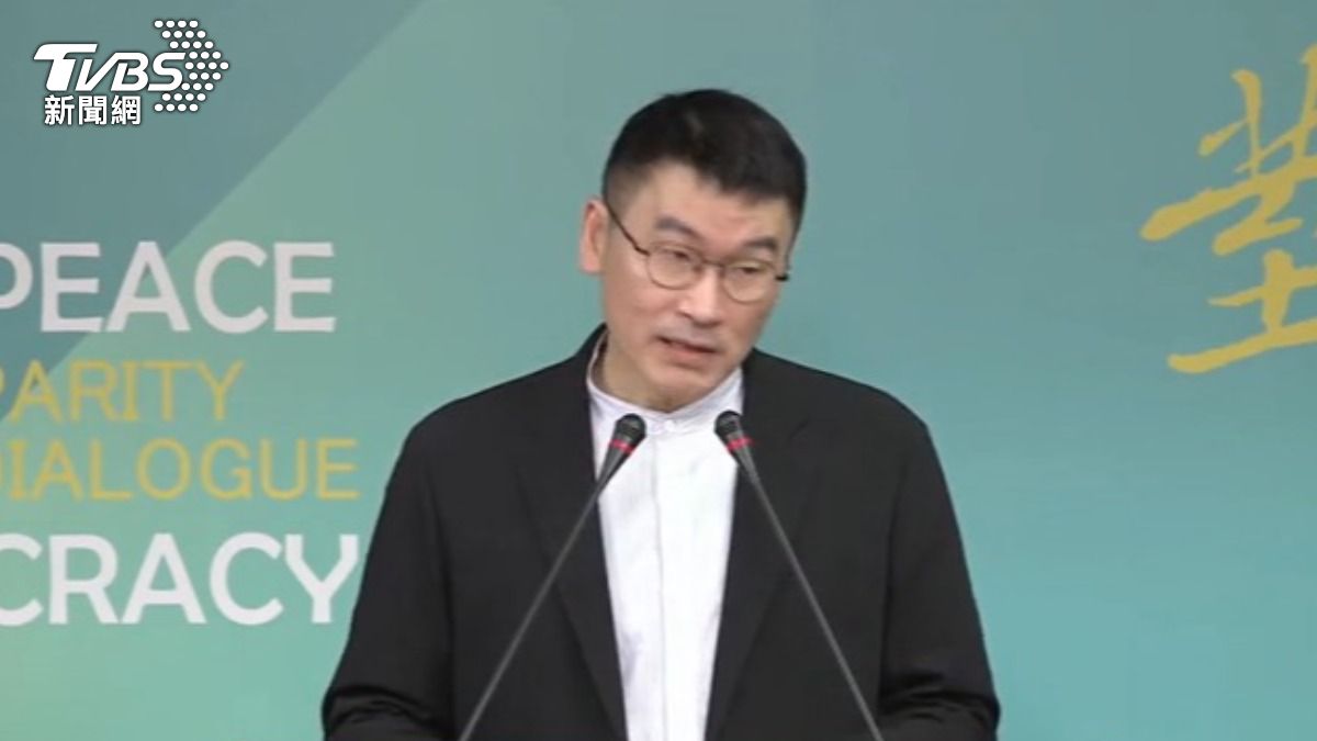  陸委會主委梁文傑以「可疑警察」比喻李貞秀身分爭議。（圖／TVBS）
