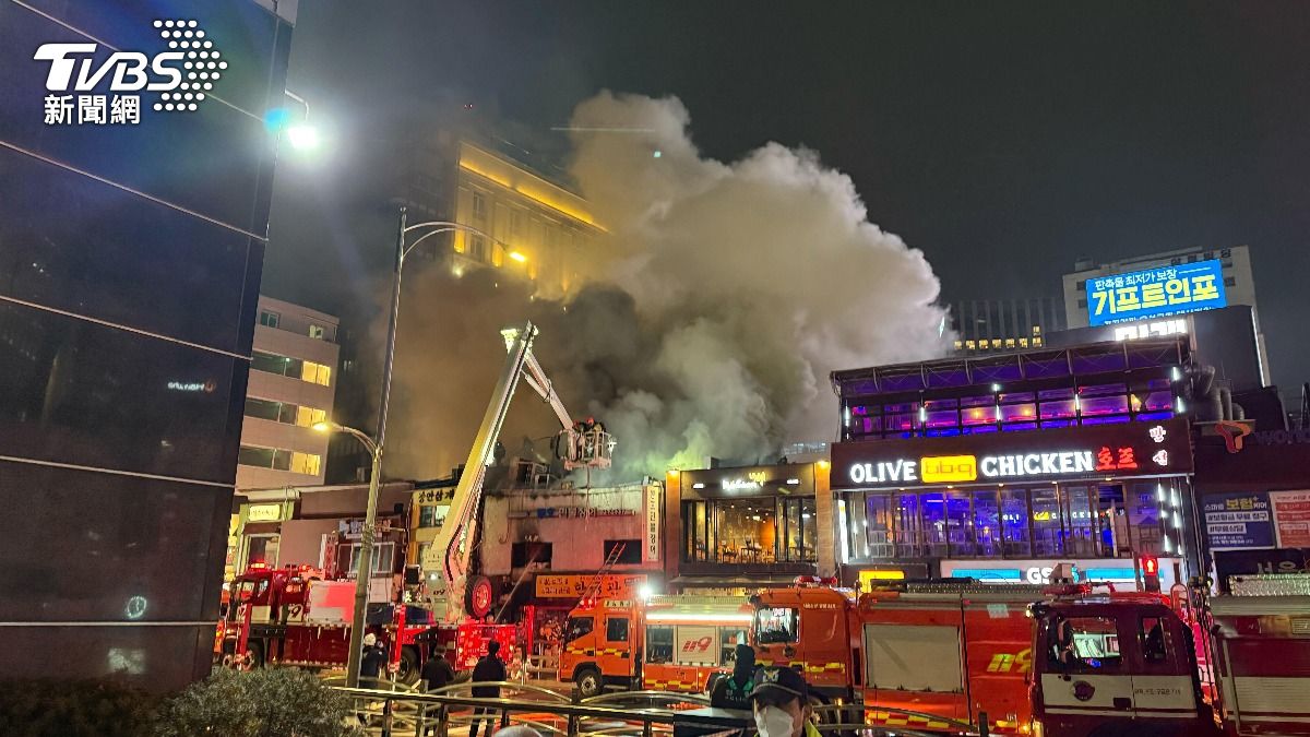 快訊/觀光客超多!首爾市中心「下班時間」傳火警 現場混亂