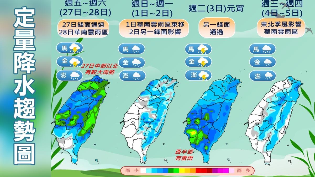 天氣-今天天氣-一週天氣-氣象預報-降雨機率-明天天氣
