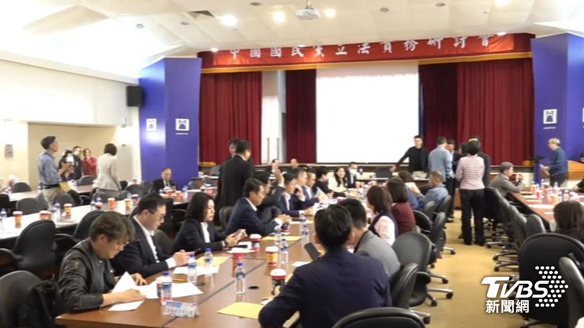 國民黨團立法會議(圖/TVBS資料畫面)