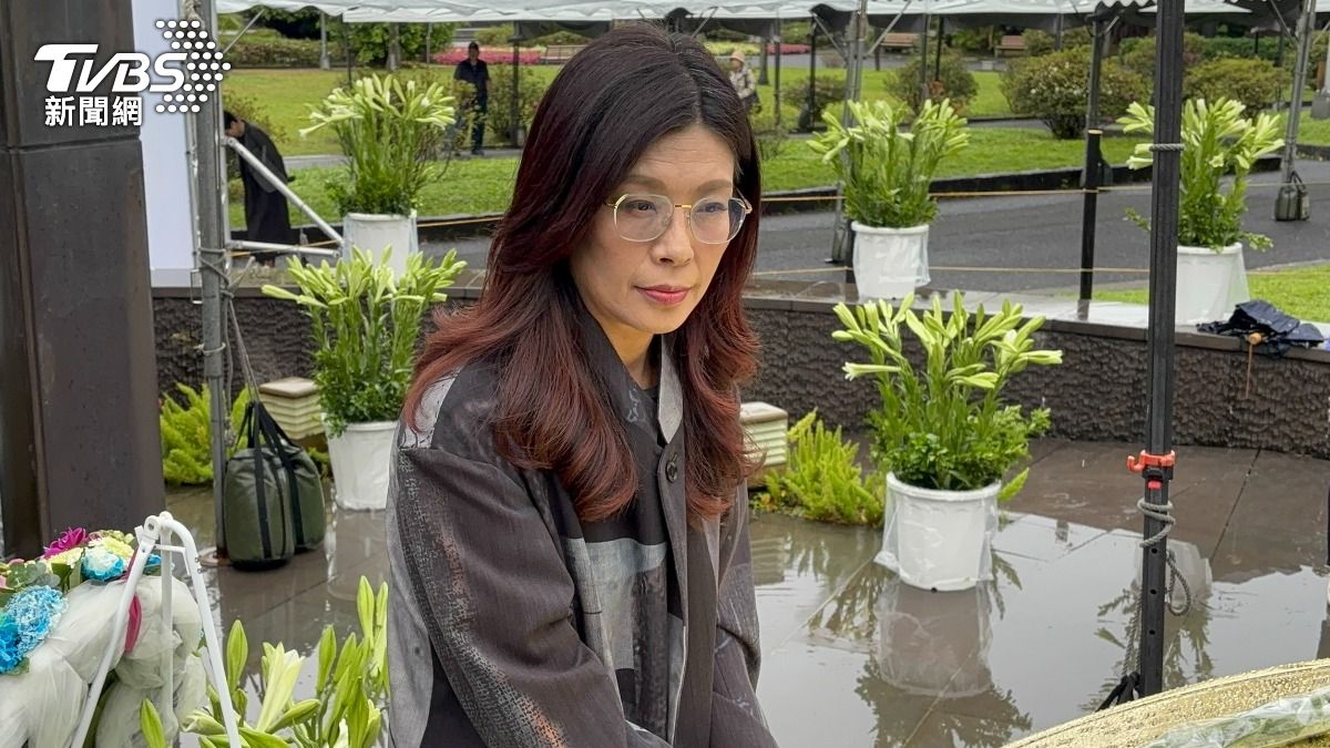 悼念228！鄭麗文歸咎當年陳儀政府「貪腐無能、顢頇暴力」。（圖／TVBS）