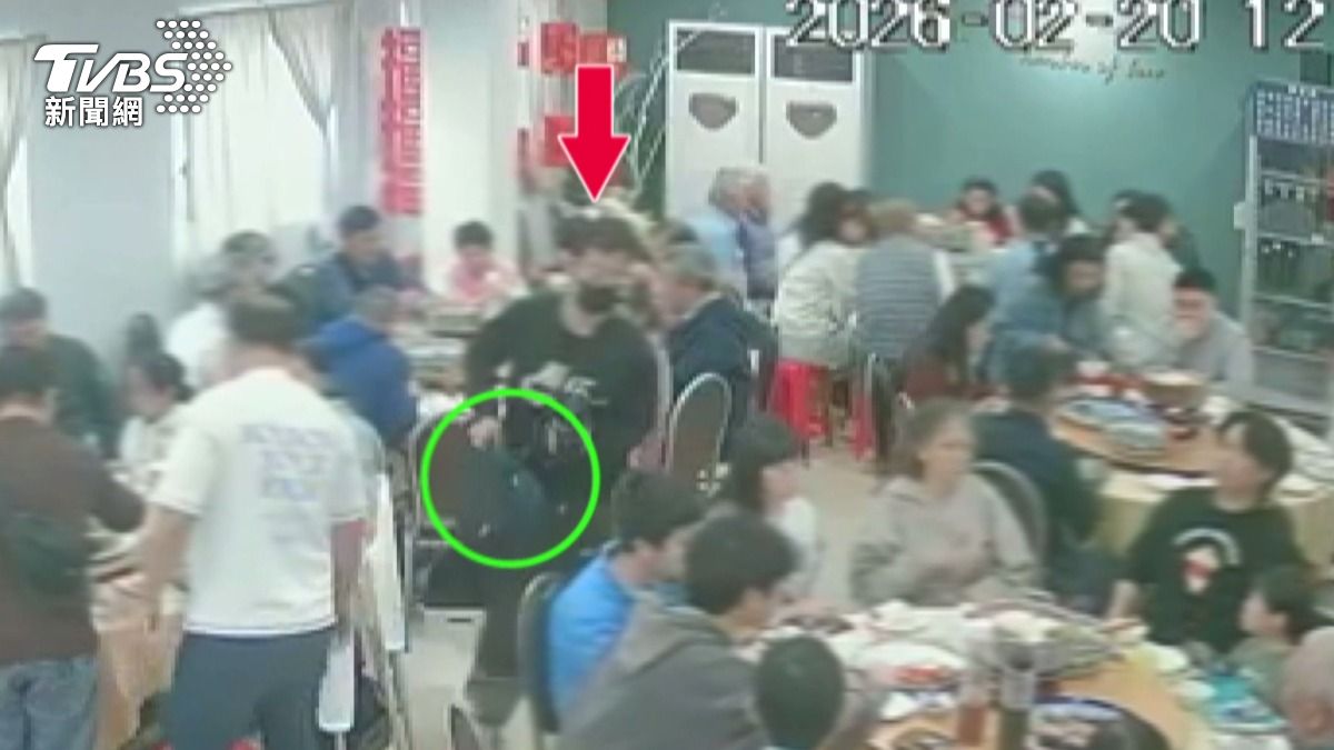 年初四聚餐遭竊!男扮攝影師4進4出 「掰掰」偷走2萬財物