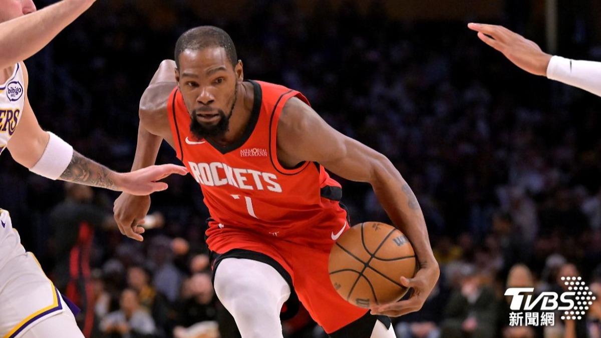 NBA／37歲杜蘭特殺翻全場！狂轟40分紀錄之夜　火箭逆轉勝
