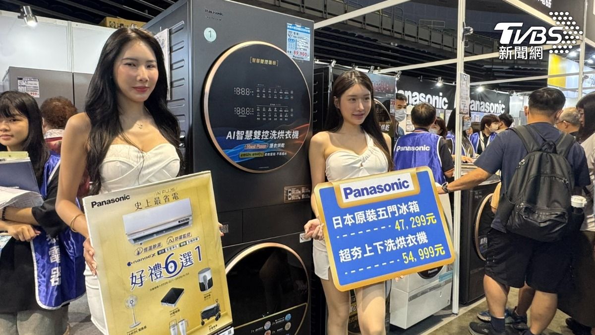 家電展搶購人潮多。（圖／林雅婷攝）