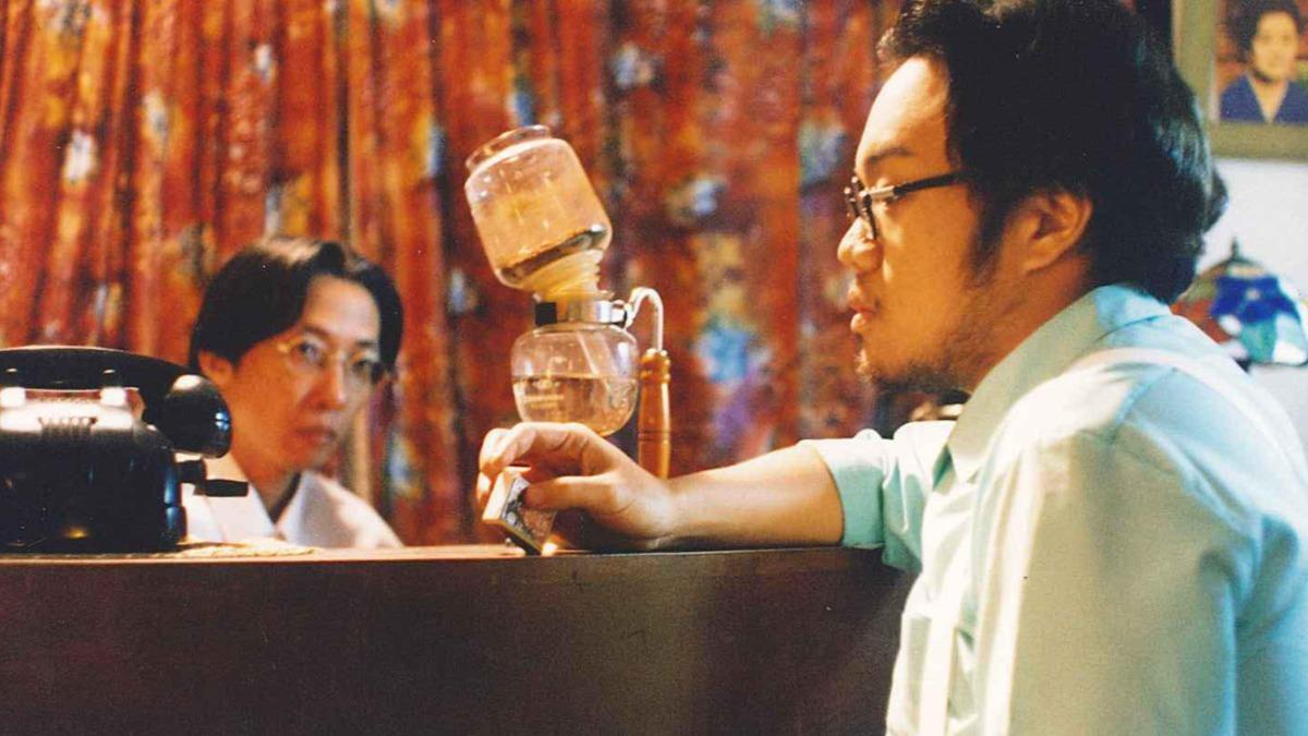 葉天倫當年在《天馬茶房》中飾演林強的好友。(圖/青睞提供)