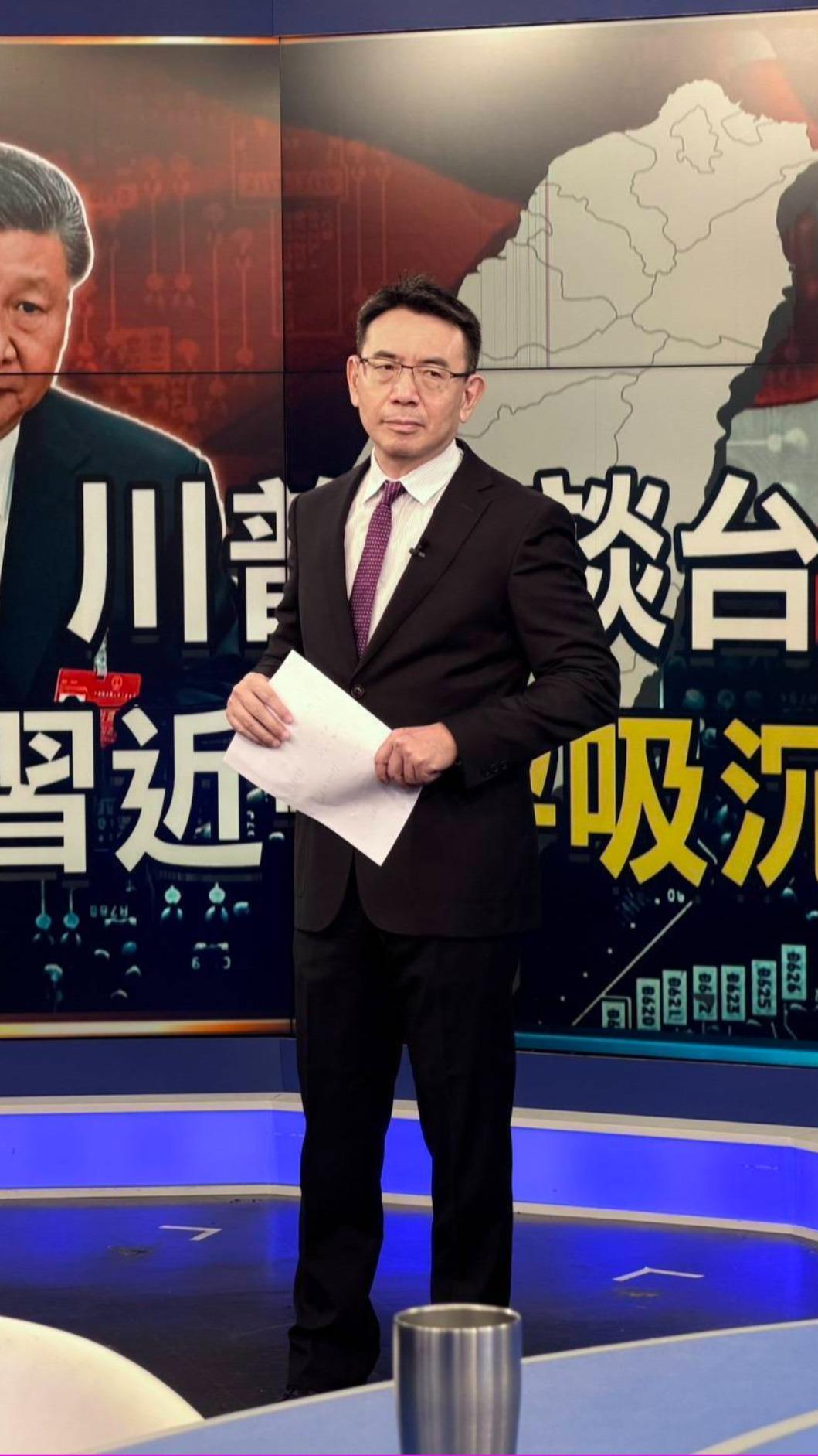 劉寶傑睽違一年回歸螢光幕。(圖/東森提供)
