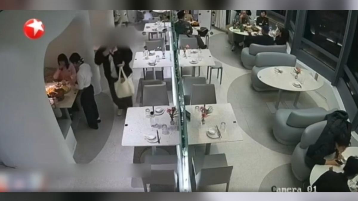 AI生成假就診、假未熟牛肉,詐騙兩家上海餐廳成功。(圖/大陸東方衛視)