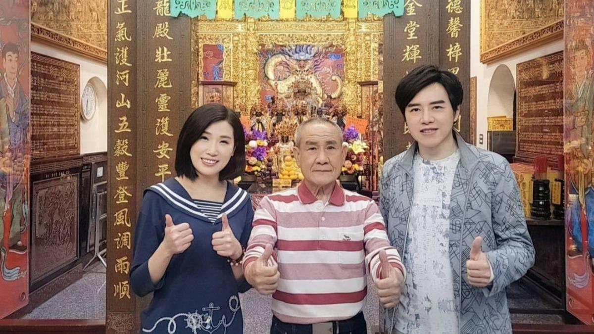 廖偉志將帶得意門生余秀娟(左)參加演唱會。(圖/百福銓盛娛樂提供)