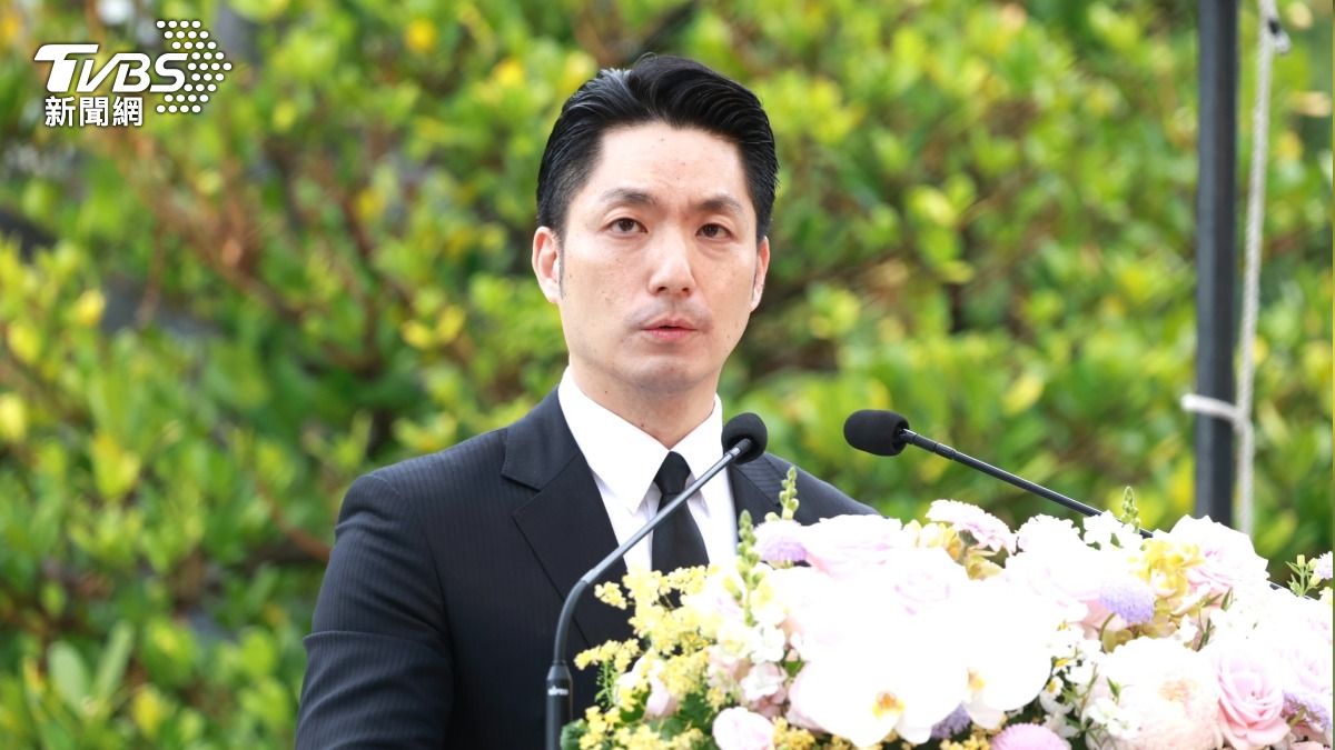 台北市長蔣萬安出席79週年228追思儀式。(圖/華子琛攝)