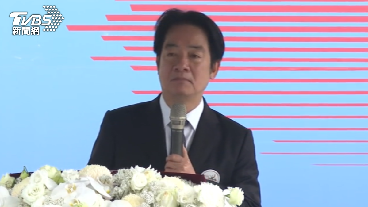 賴清德出席228中樞紀念儀式,定調事件為外來政權迫害。(圖/TVBS)