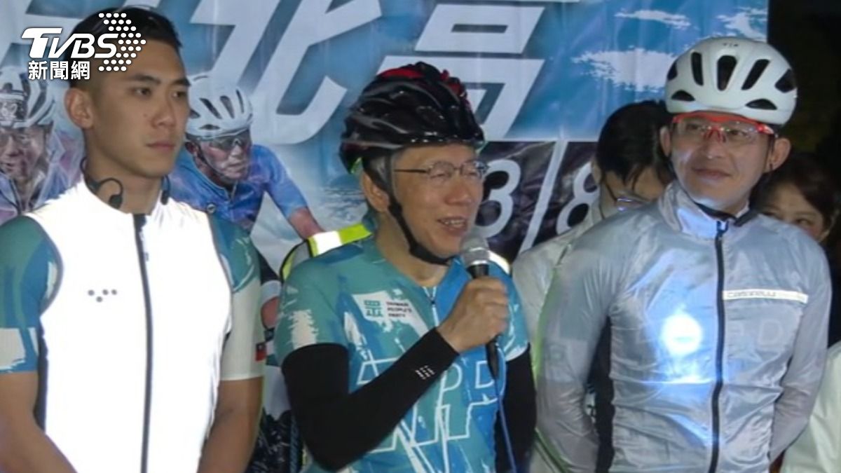 柯文哲感性致謝黃國昌,強調民眾黨不是一人政黨且不會被打垮。(圖/TVBS)