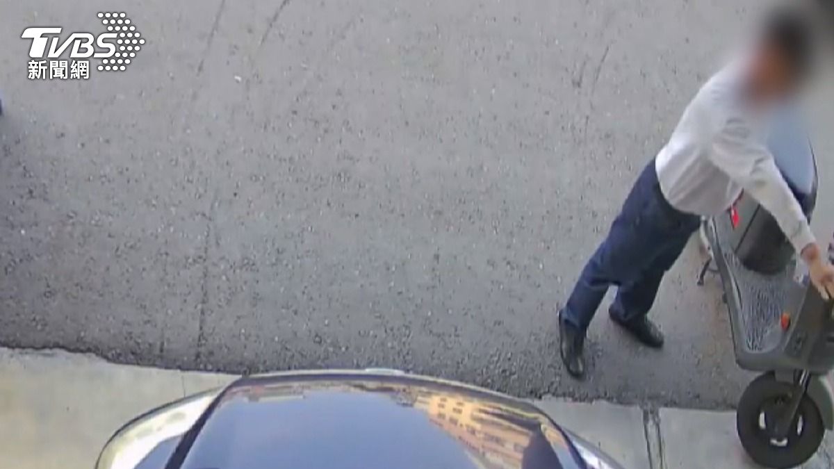 一名林姓男子遭鄰居指控為惡鄰居,身分被起底是警友會成員。(圖/TVBS)
