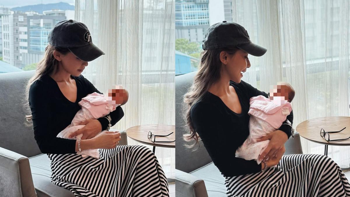 才爆分手趙駿亞! 吳婉君「抱嬰兒現身」:剛坐完月子你信嗎
