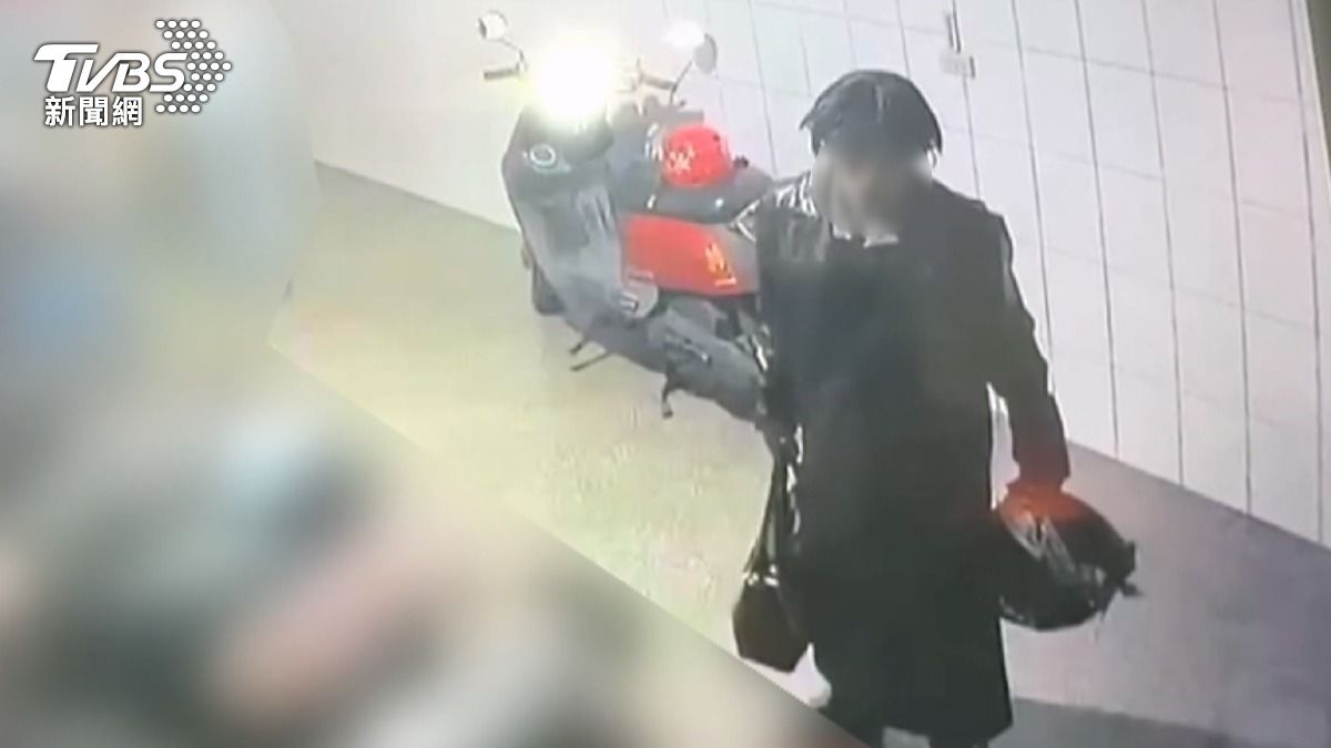 埔里光頭男子連續偷竊，每次都會戴上假髮作案，落網讓員警直呼差很大（ TVBS／圖）