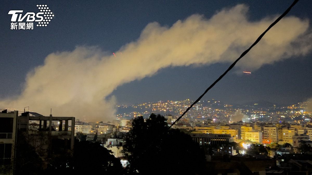 為伊朗哈米尼報仇!真主黨空襲以色列遭回擊 黎巴嫩首都頻傳爆炸聲
