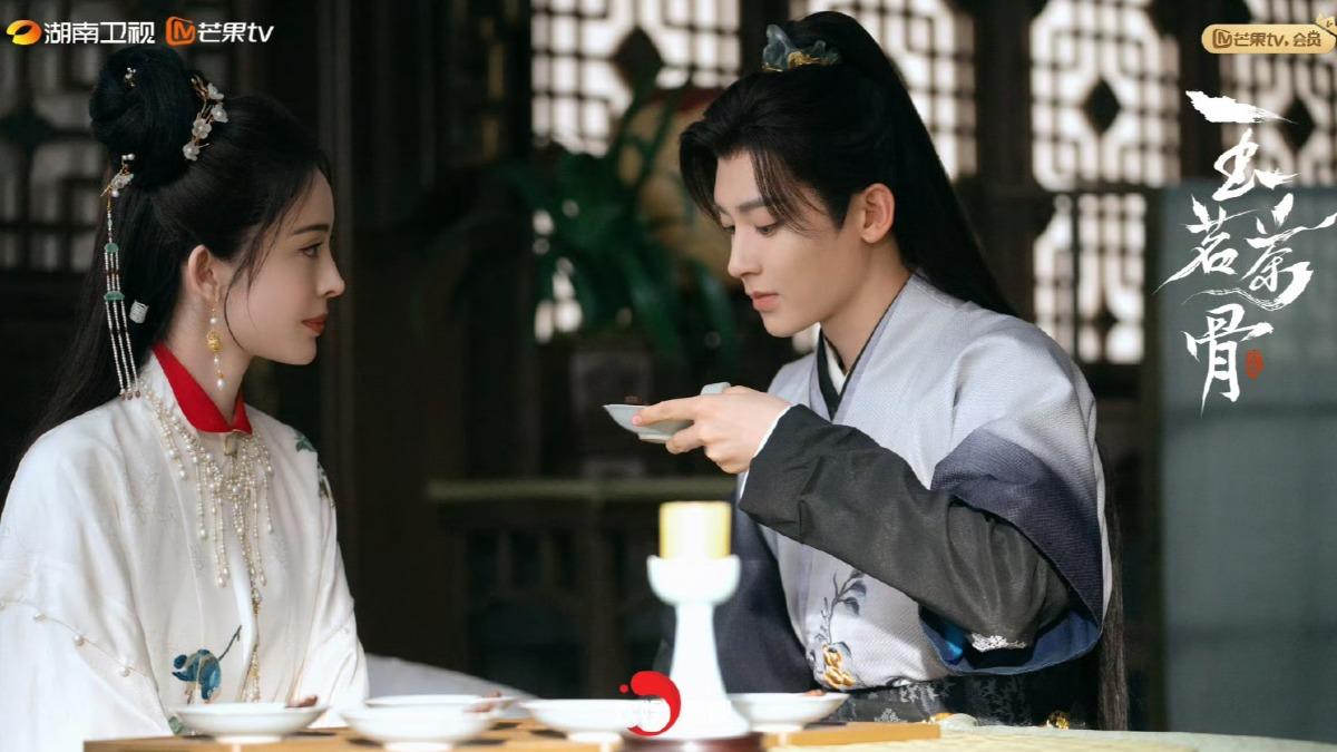 玉茗茶骨由侯明昊與古力娜扎領銜主演。(圖/翻攝自微博@玉茗茶骨官微)