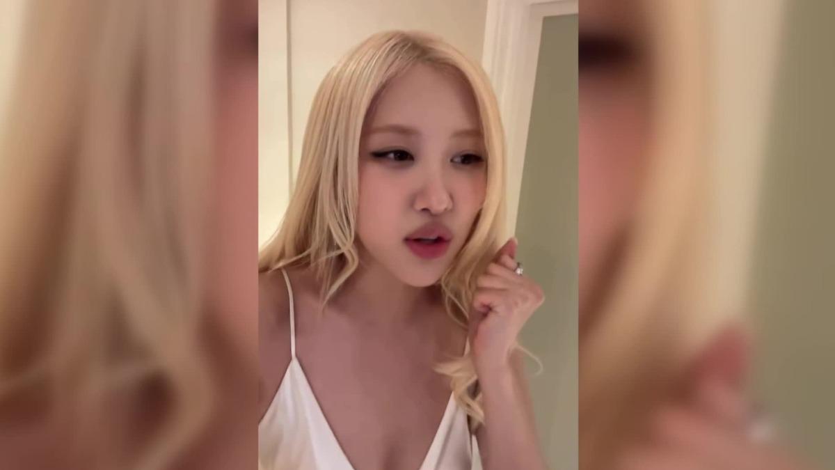Rosé創南韓紀錄奪全英音樂獎。（圖／翻攝TikTok）