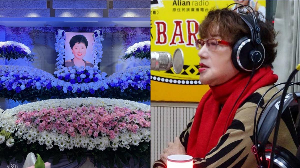 廣播金鐘得主過世!告別式現場曝光 資深女星淚流不止道別