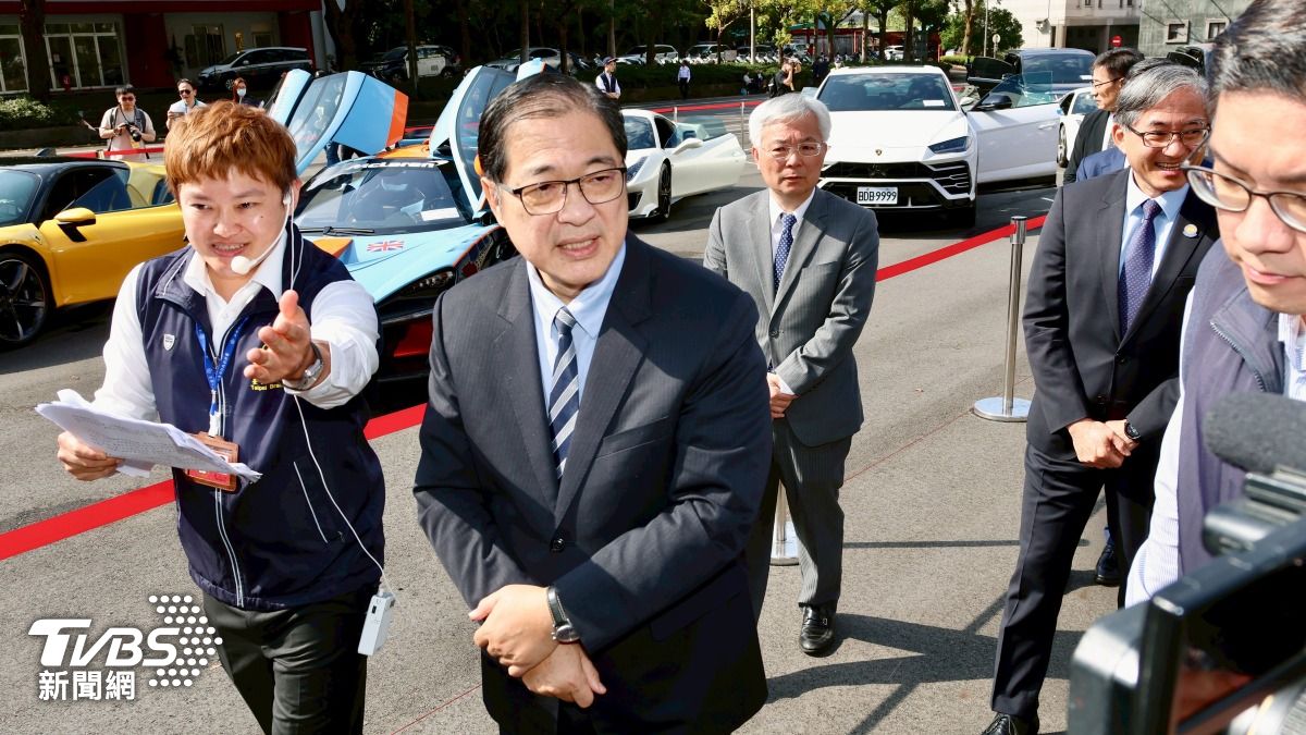 法務部長鄭銘謙、警政署長張榮興、調查局長陳白立。（圖／潘建樺攝）