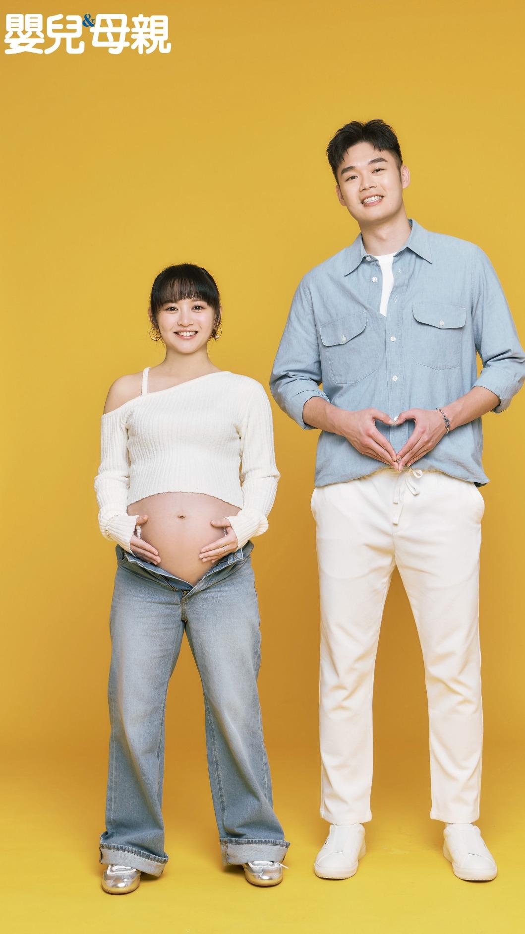 王齊麟和陳詩媛分享相戀故事。(圖/嬰兒與母親雜誌提供)