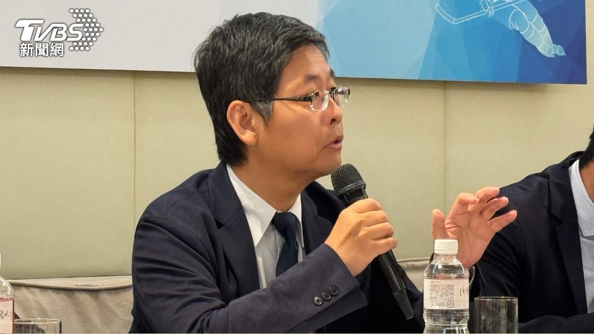 民盛應用(7811)總經理張端揆。(圖/謝佩穎攝)