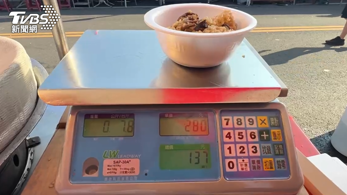 其他業者出面喊冤,現今原物料上漲,價格才無法低下,但出餐前都會秤重。(圖/TVBS)