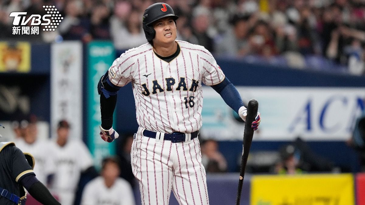 大谷翔平今日熱身賽3支0，日本隊終場以3：4不敵歐力士。（圖／達志影像美聯社）