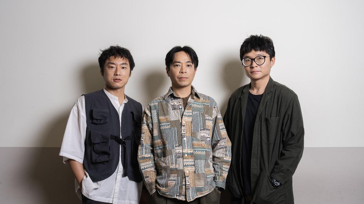 拍謝少年由貝斯手薑薑、鼓手宗翰、吉他手維尼組成。（圖／海口味有限公司提供）