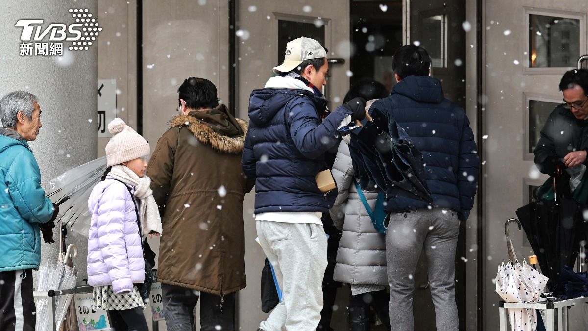 赴日注意！日本關東恐降「警報級大雪」　東京市中心估將積雪