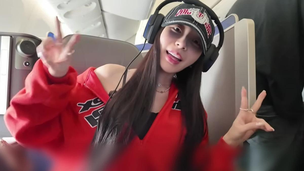 林襄搭機遇到停飛狀況。（圖／翻攝林襄IG）