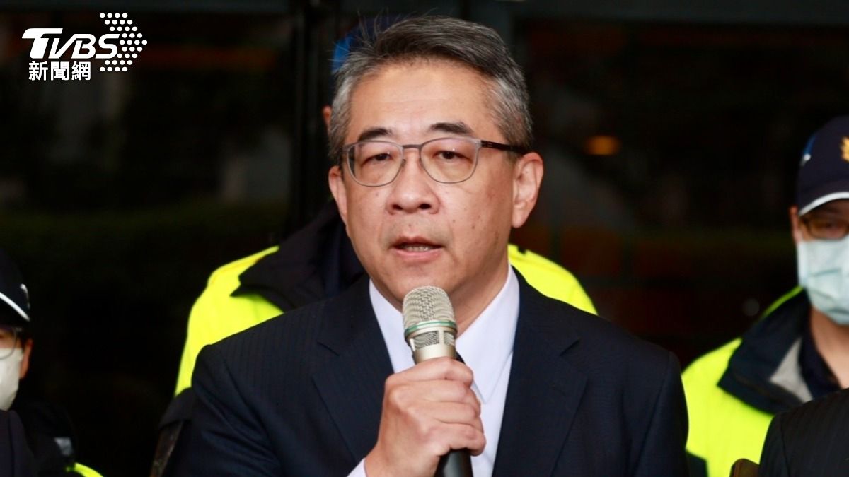 柯文哲辯護律師鄭深元。(圖/華子琛攝)