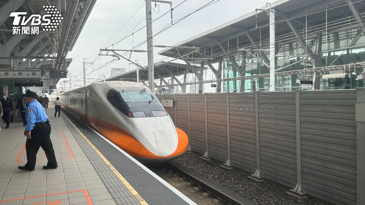 台中男趕高鐵猛撞車門，視力模糊破頭。（示意圖／TVBS）