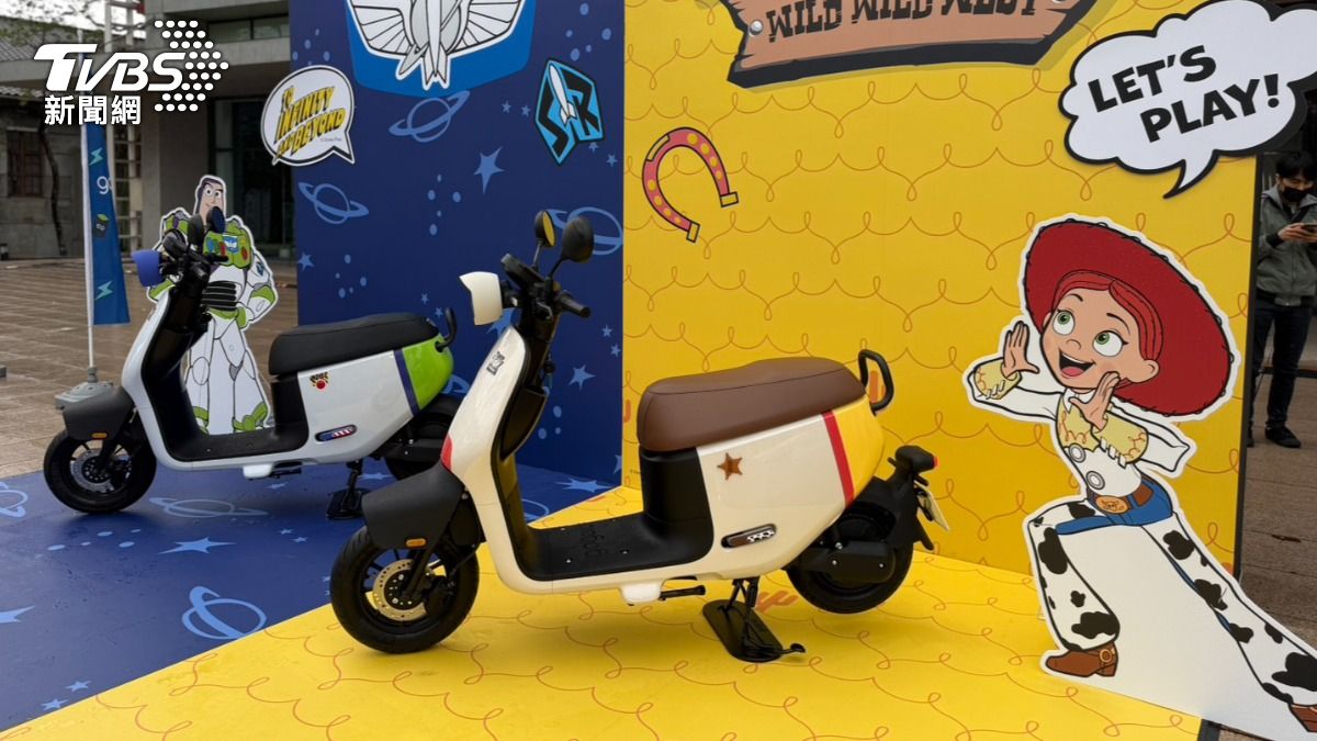 Gogoro-玩具總動員-聯名-迪士尼-電動車-電動機車-機車-巴斯光年-翠絲-優惠-安全帽