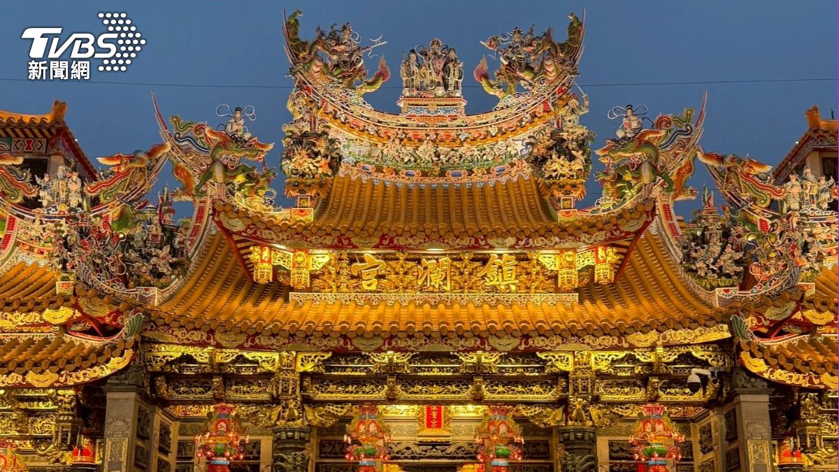 大甲鎮瀾宮媽祖遶境進香將於今（17）日晚間起駕。（圖／陳祁攝）