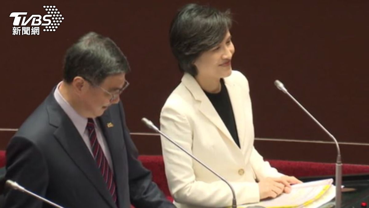 行政院副院長鄭麗君。（圖／TVBS）