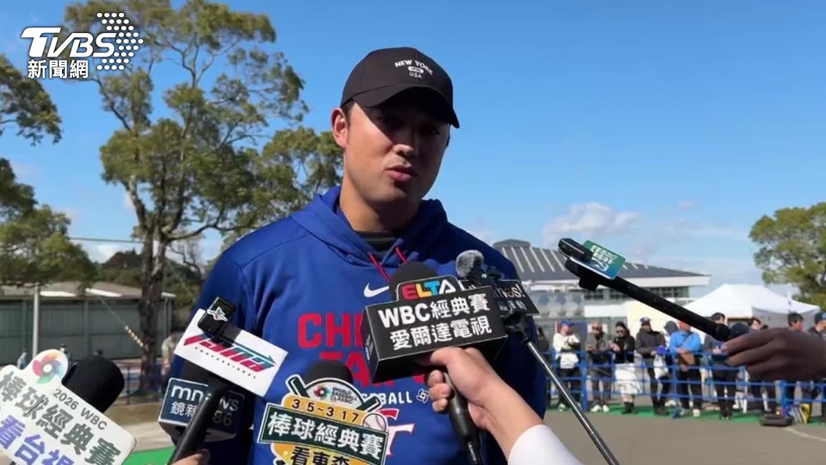 在熱身賽敲安的林安可談到團隊狀況,表示旅外選手還要調整一下時差的問題。(圖/TVBS)