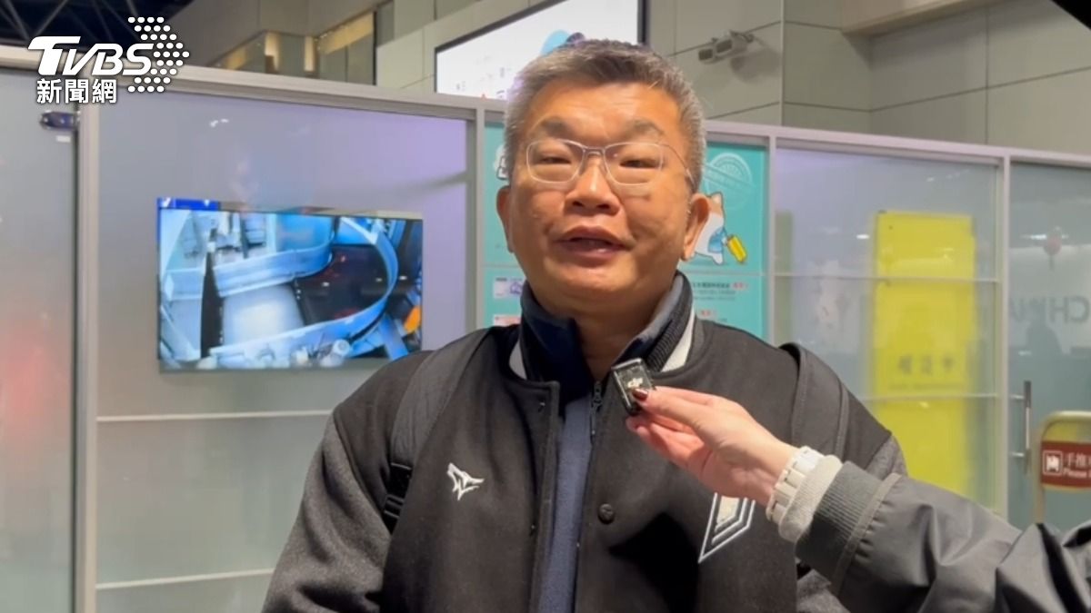 中華職棒會長蔡其昌。(圖/TVBS)