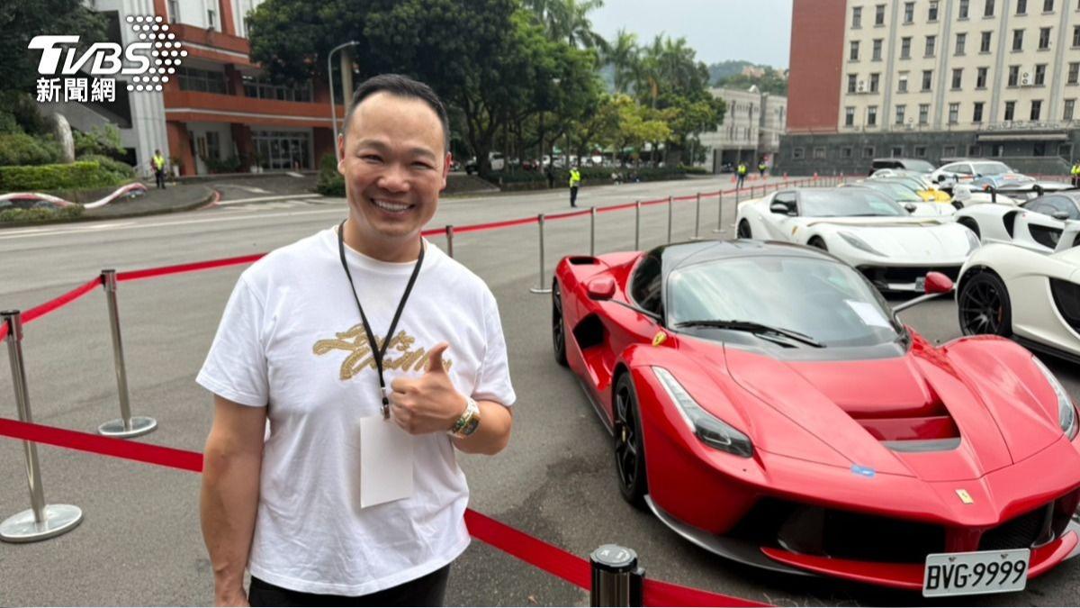 「蟹老闆」謝瑞益以1.35億標下「馬王」，表示購買資格並無限制，有錢就可以買。（圖／TVBS）