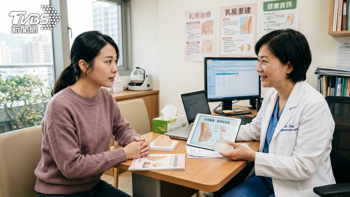 乳癌切除雙乳房 「怎重建、是否復發、義乳有功能嗎」QA一次看