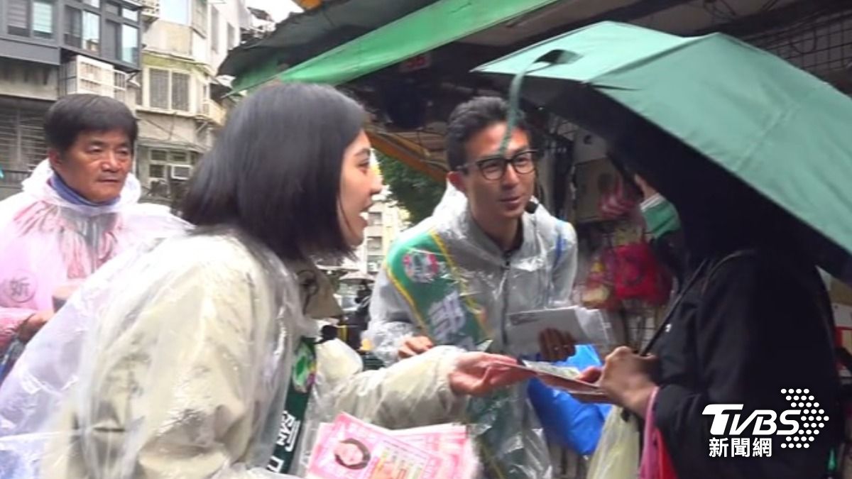 湧言會新人劉品妡和郭凡(圖/TVBS資料畫面)