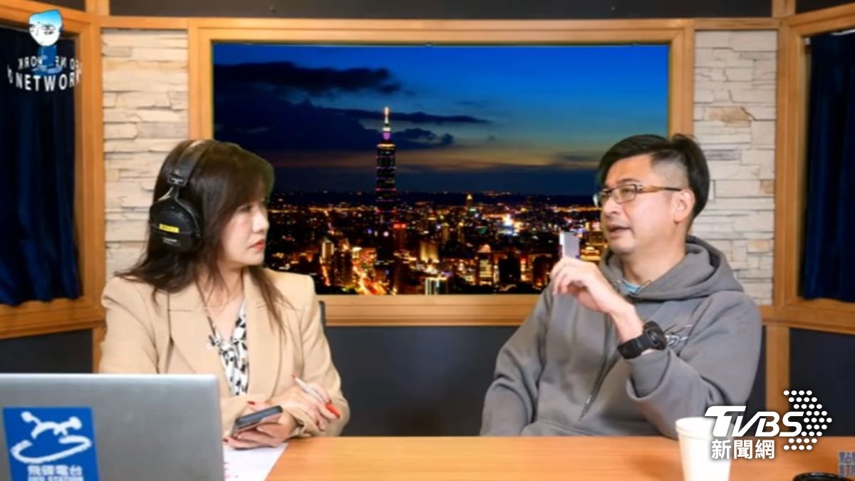 謝典林上節目（圖／翻攝飛碟）