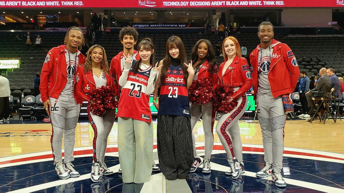 趕在WBC開戰前! 李多慧、林襄赴NBA華盛頓巫師「收超狂大禮」