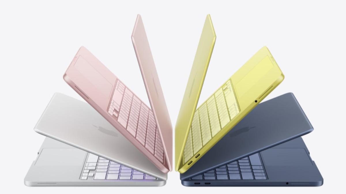 Apple推出歷來最平價的筆記型電腦MacBook Neo,4款顏色超繽紛。(圖/翻攝自Apple官網)