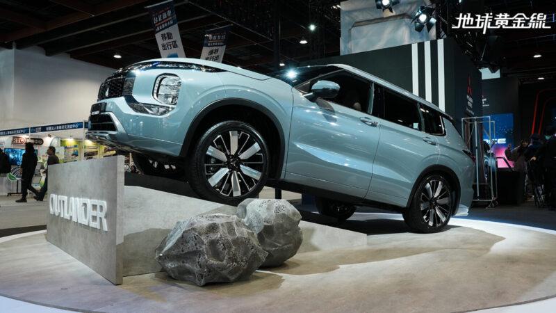 新一代Outlander現身去年底舉辦的2026台北車展。(圖/地球黃金線)