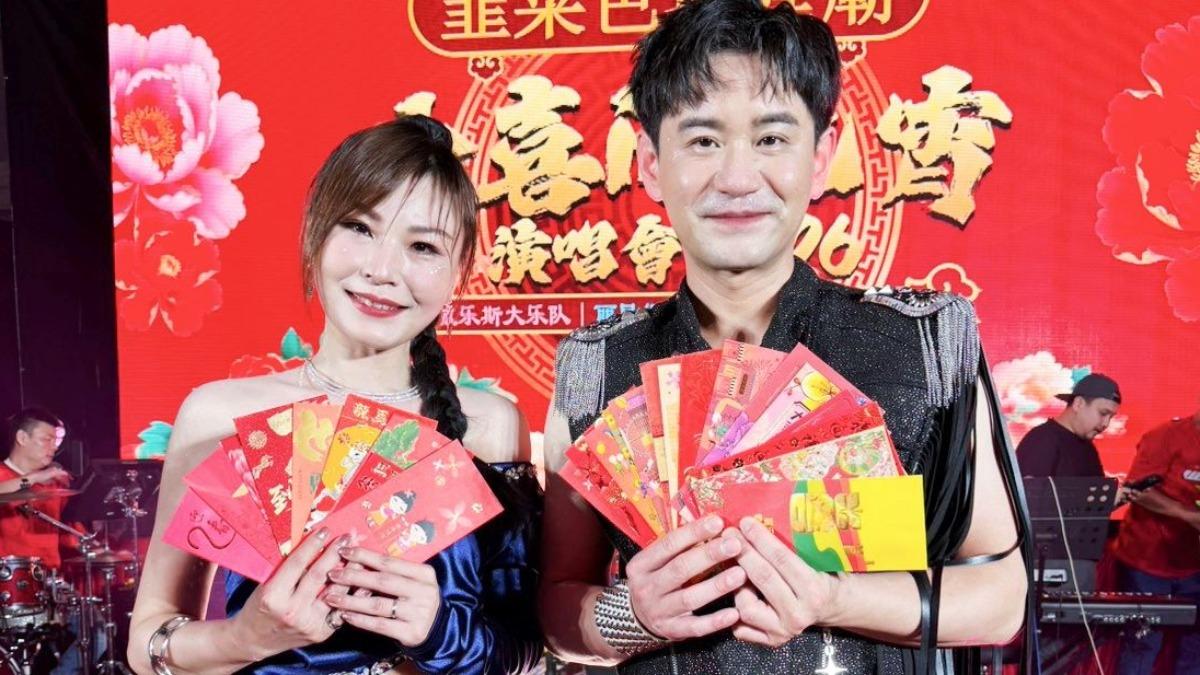 紅包雨狂炸！吳俊宏、林琇琪驚收上百包　嗨喊手軟：口袋都裝不下